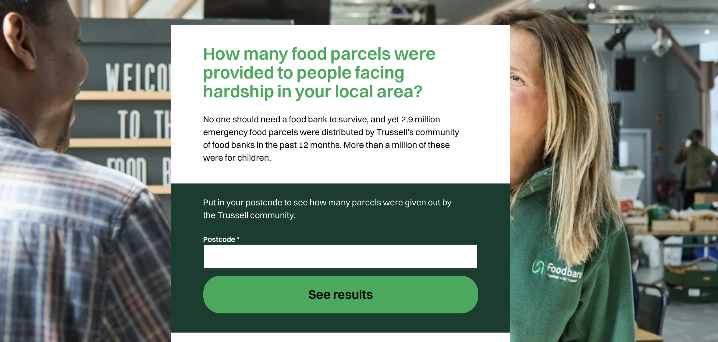Trussell: Using local food bank data to create curiosity and drive action